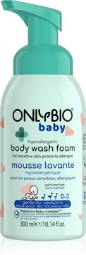 Mycí pěna hypoalergenní pro miminka 300 ml OnlyBio 